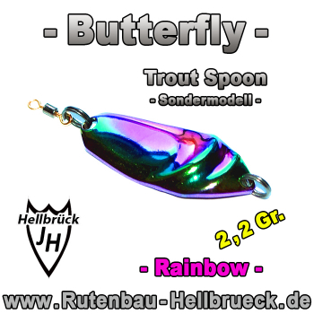 Butterfly - Sonderfarbe Rainbow -  2,3 Gr.